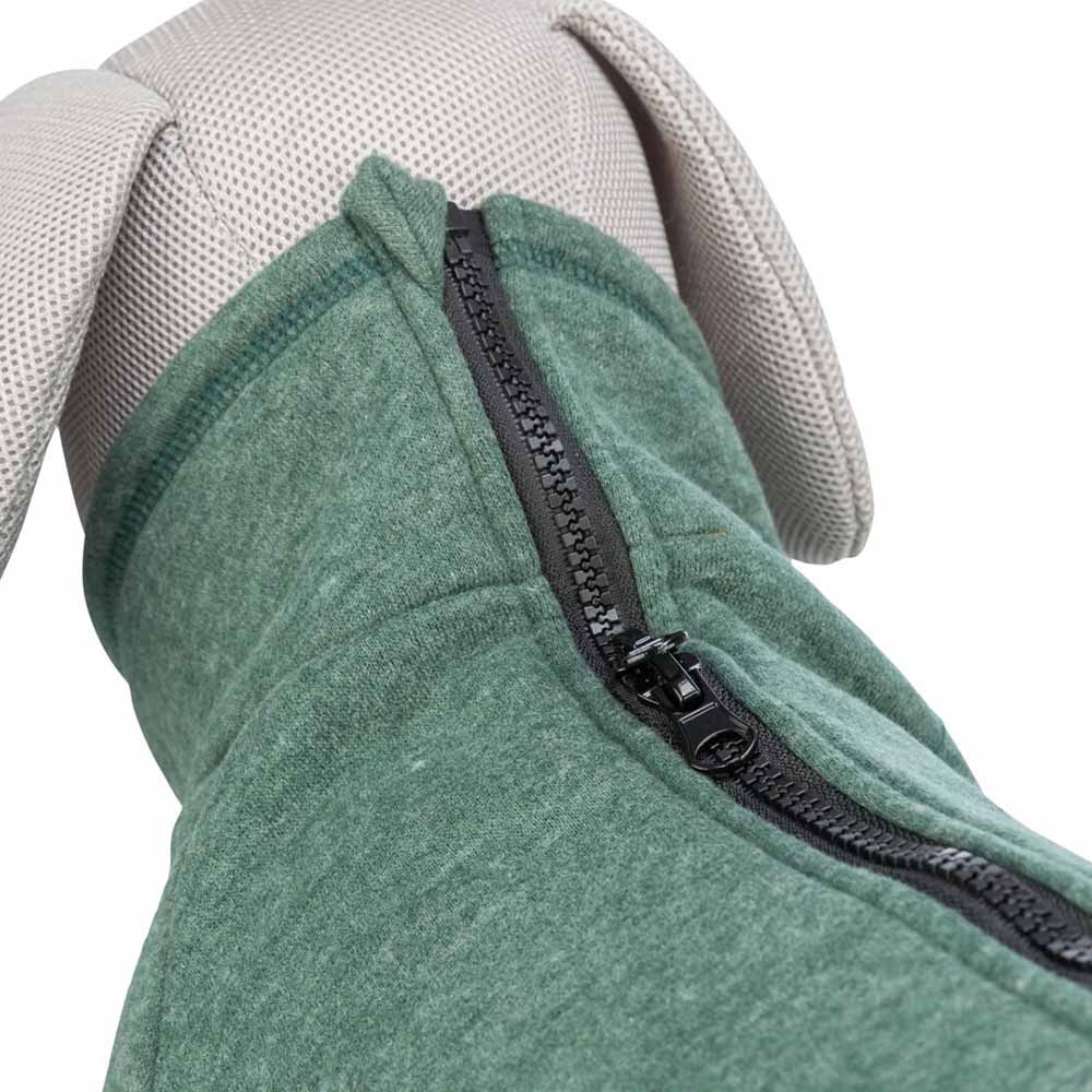 TRIXIE Amsterdam Sweatshirt Urban Style Groen - Hondenkleding S 33 Cm